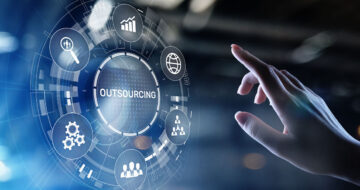 Outsourcing conceptual image