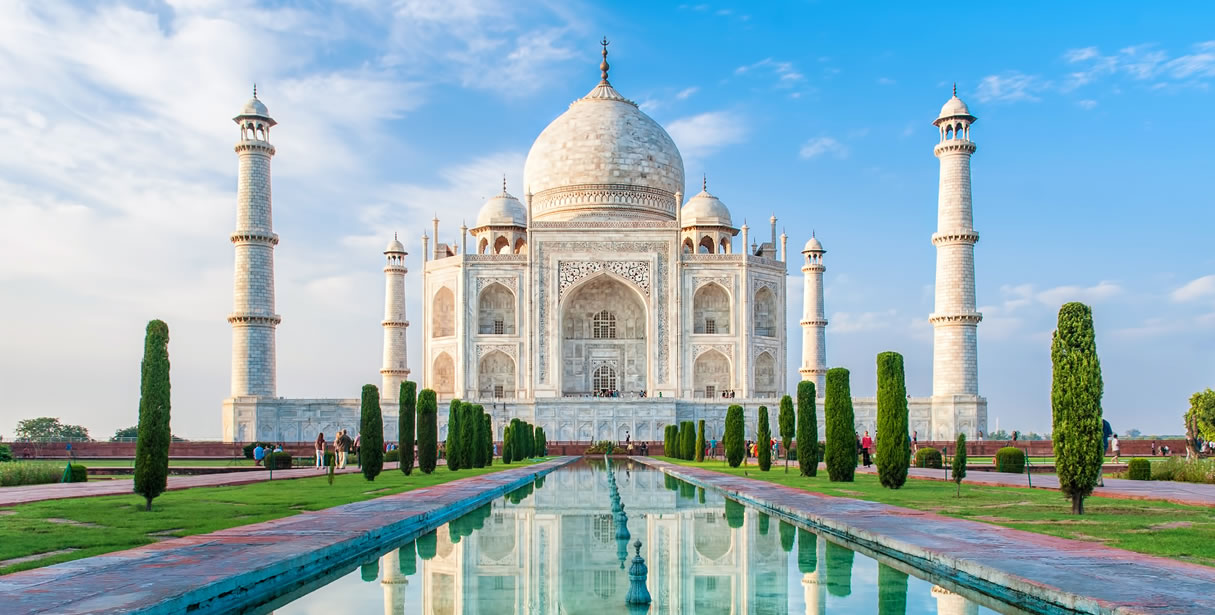 Taj Mahal in India