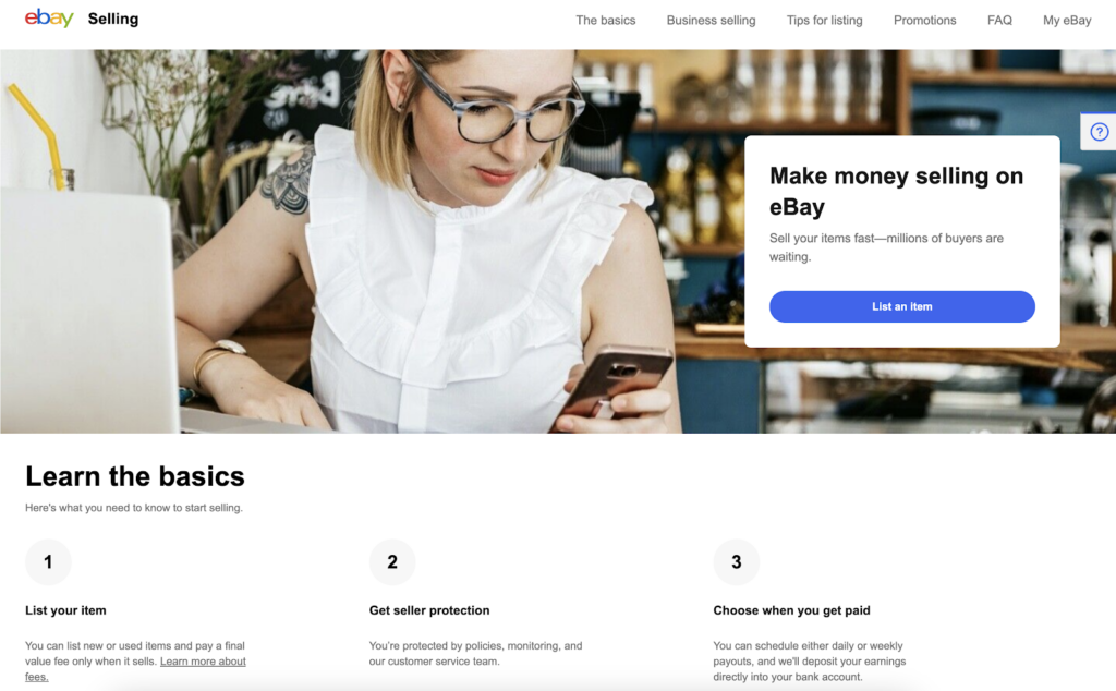 eBay Store Hub